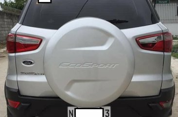 Silver Ford Ecosport 2017 for sale in Malabon City