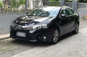 Black Toyota Corolla Altis 1.6G Auto 2014 for sale in Quezon City