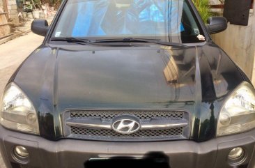 Green Hyundai Tucson 2.0 Gas AT 2007 for sale in Antipolo