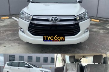 Selling Pearl White Toyota Innova 2018 in Pasig