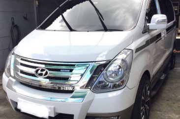 White Hyundai Grand Starex 2014 for sale in Angeles City