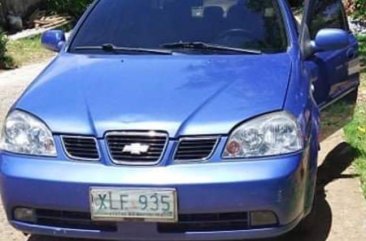 Blue Chevrolet Optra 2005 for sale in Manila