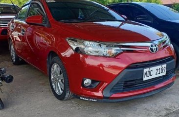 Red Toyota Vios 2017 for sale in Santiago