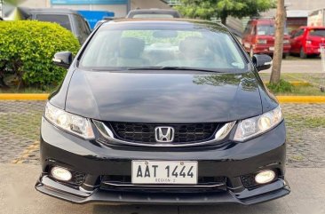 Black Honda Civic 2015 for sale in Santiago