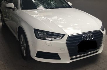 Sell White 2017 Audi A4 Sedan Automatic at 1589 km in Quezon City