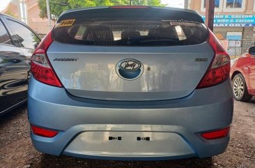 Silver Hyundai Accent 2014 for sale in Santiago