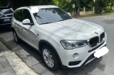 Sell White 2016 BMW X3 in Manila