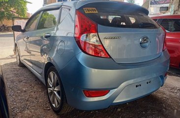 Silver Hyundai Accent 2014 for sale in Santiago