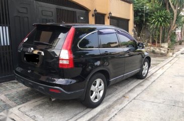 Selling Black Honda Cr-V 2008 in Quezon City