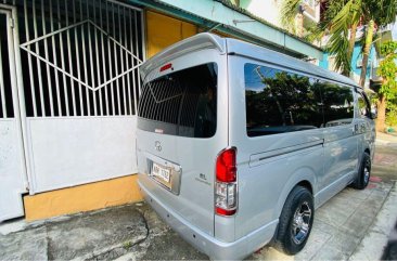 Silver Toyota Hiace Grandia GL 2.5 Auto 2015 for sale in Quezon