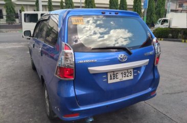 Blue Toyota Avanza 2016 for sale in Caloocan