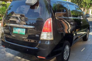 Black Toyota Innova 2009 for sale in Quezon City