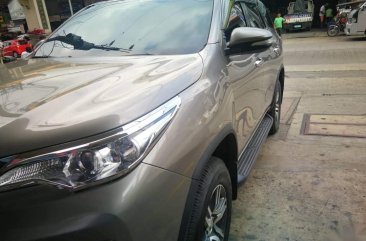 Silver Toyota Fortuner 2017 for sale in Quezon City