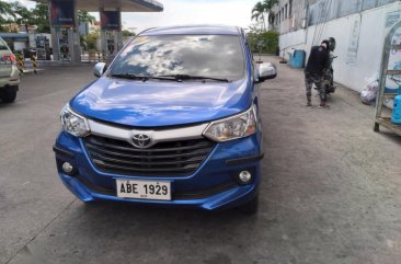 Blue Toyota Avanza 2016 for sale in Caloocan