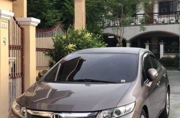 Selling Grey Honda Civic 2012 in Taytay