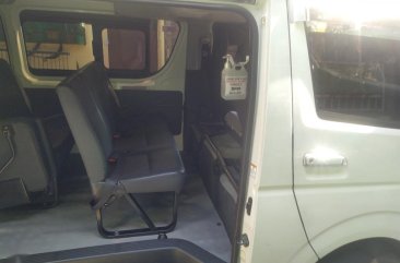 White Toyota Hiace 2015 for sale in Caloocan