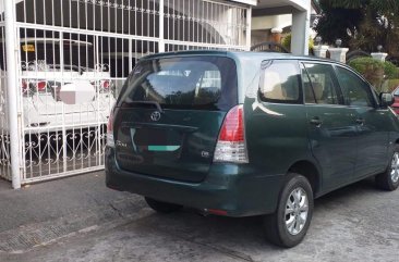 Green Toyota Innova 2011 for sale in Paranaque City