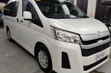 Selling White Toyota Hiace 2020 in Quezon City