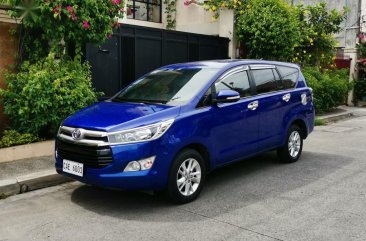 Selling Blue Toyota Innova 2017 in Mandaluyong