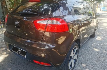 Brown Kia Rio 2015 for sale in Mandaluyong