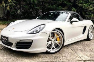 White Porsche Boxster 2015 for sale in Las Piñas