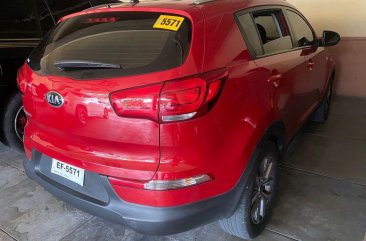 Red Kia Sportage 2015 for sale in Manila