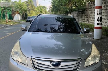 Selling Silver Subaru Outback Sport 2011 Wagon at 112900 km in Manila