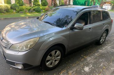 Silver Subaru Outback 2010 for sale in Mandaluyong City