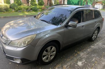 Selling Silver Subaru Outback Sport 2011 Wagon at 112900 km in Manila