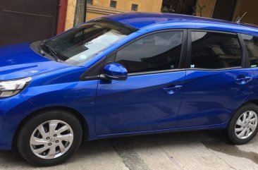 Blue Honda Mobilio 2018 for sale in Manila