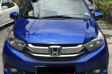 Blue Honda Mobilio 2018 for sale in Manila