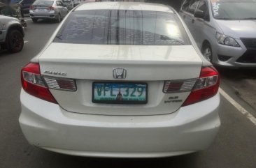 Selling White Honda Civic 2012 in Calamba