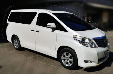 Sell White 2011 Toyota Alphard in Caloocan