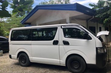 White Toyota Hiace for sale in Davao