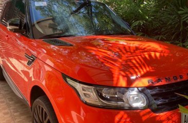 Orange Land Rover Range Rover Sport for sale in Pasig