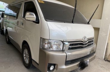 Silver Toyota Hiace Super Grandia for sale in Malabon