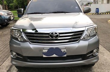 Silver Toyota Fortuner for sale in Cainta