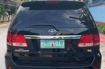 Black Toyota Fortuner for sale in Concepcion