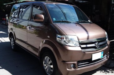 Selling Brown Suzuki APV 2013 Truck at 65000 km in Cainta