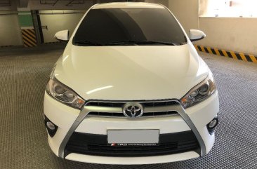 White Toyota Yaris 2017 for sale in Manila