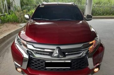 Red Mitsubishi Montero 2017 for sale in Quezon City