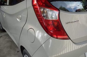 Silver Hyundai Eon 2014 for sale in Quezon City