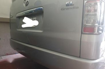 Silver Toyota Grandia 2015 for sale in Manila