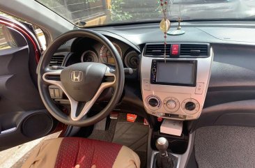 Red Honda City 2010 for sale in Santo Tomas