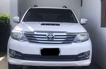 Pearl White Toyota Fortuner for sale in Manila