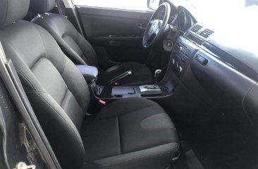 Black Mazda 3 2008 for sale in Las Piñas