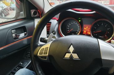 Red Mitsubishi Lancer 2010 for sale in Antipolo