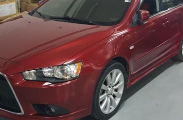 Red Mitsubishi Lancer 2010 for sale in Antipolo