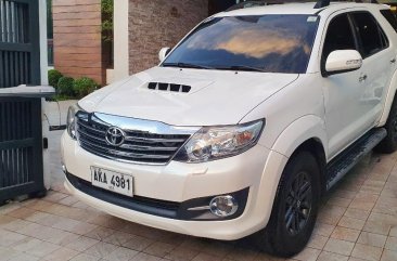 Sell Pearl White 2015 Toyota Fortuner in Banaue