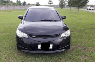 Selling Black Honda Civic 2007 at 147000 km in Manila